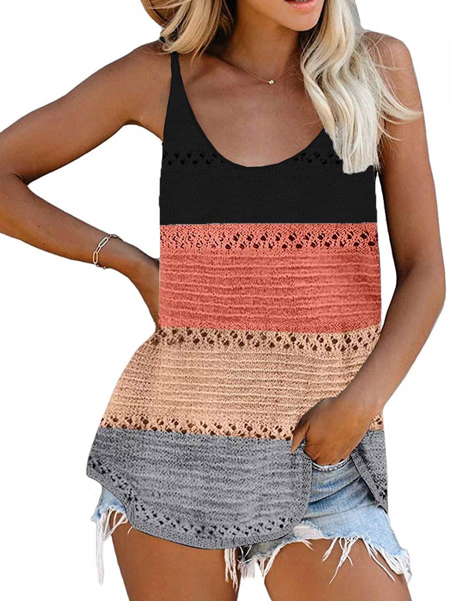 Women's Tops Loose Knit Sweater Plus Size Casual Sleeveless Camisole