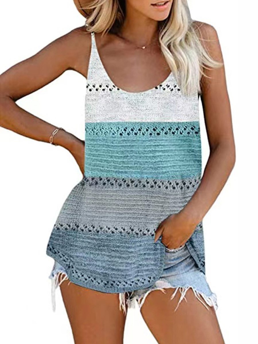 Women's Tops Loose Knit Sweater Plus Size Casual Sleeveless Camisole