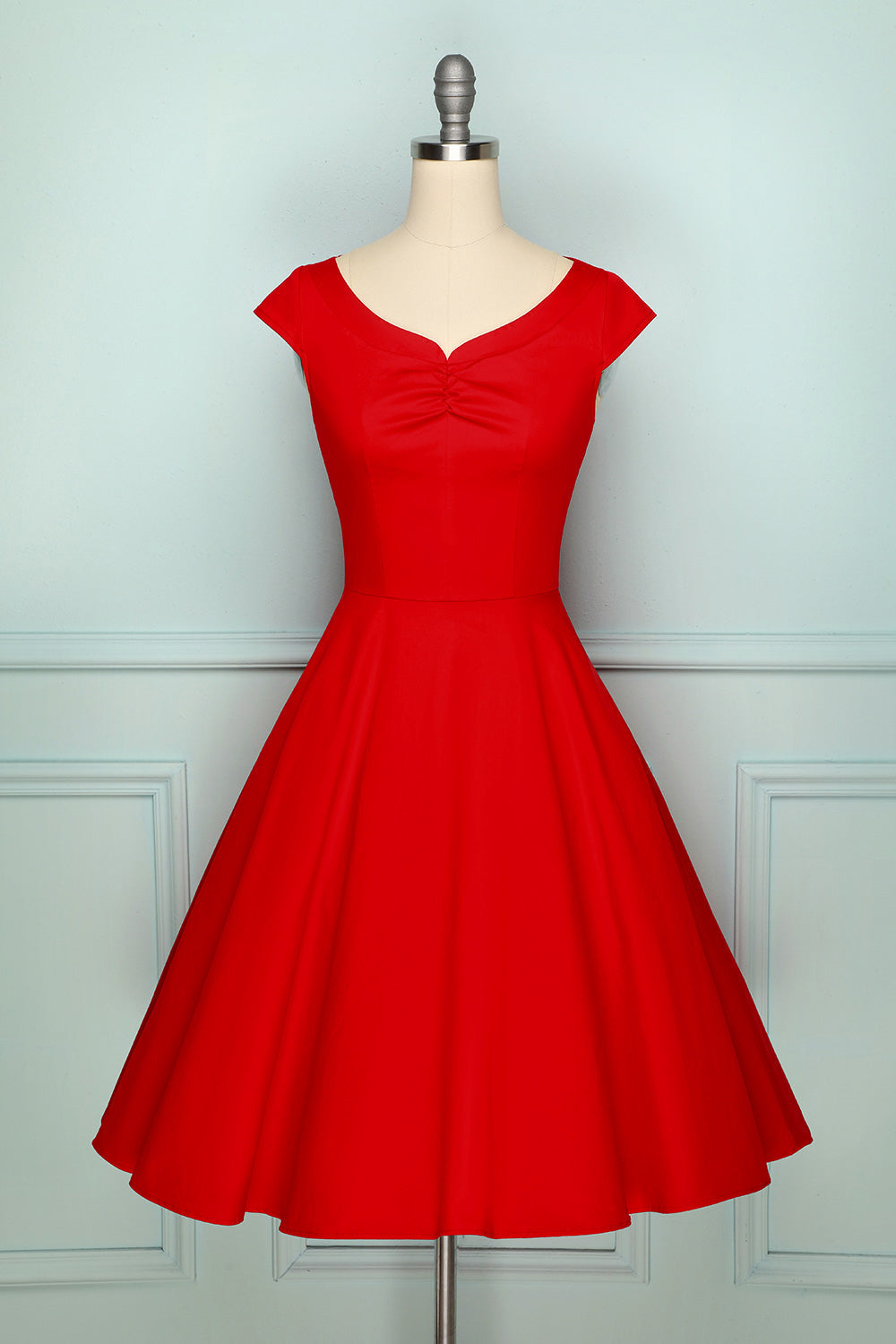 1950s Red Dress