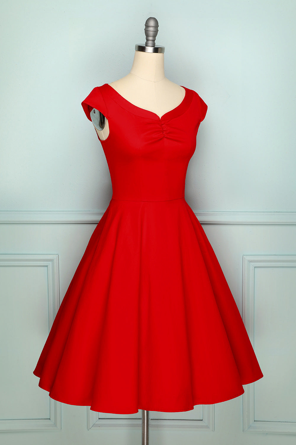 1950s Red Dress