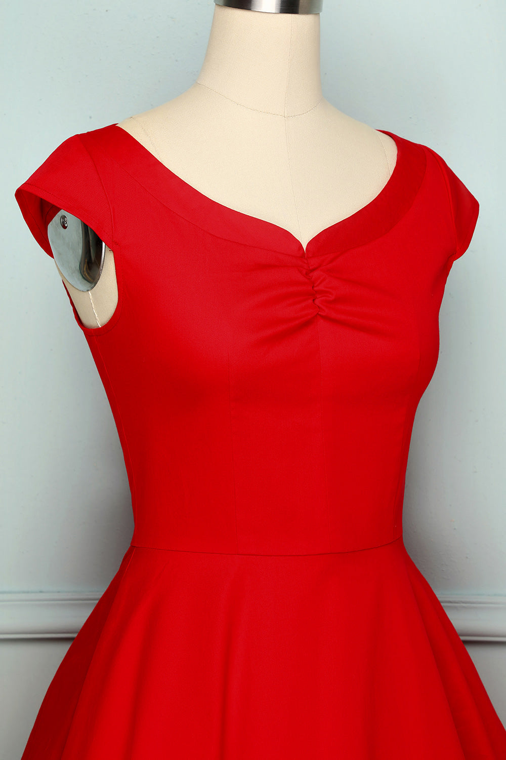 1950s Red Dress