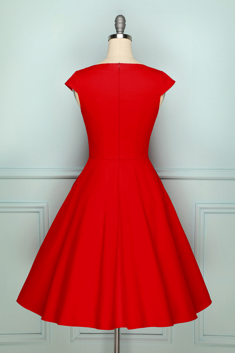 1950s Red Dress