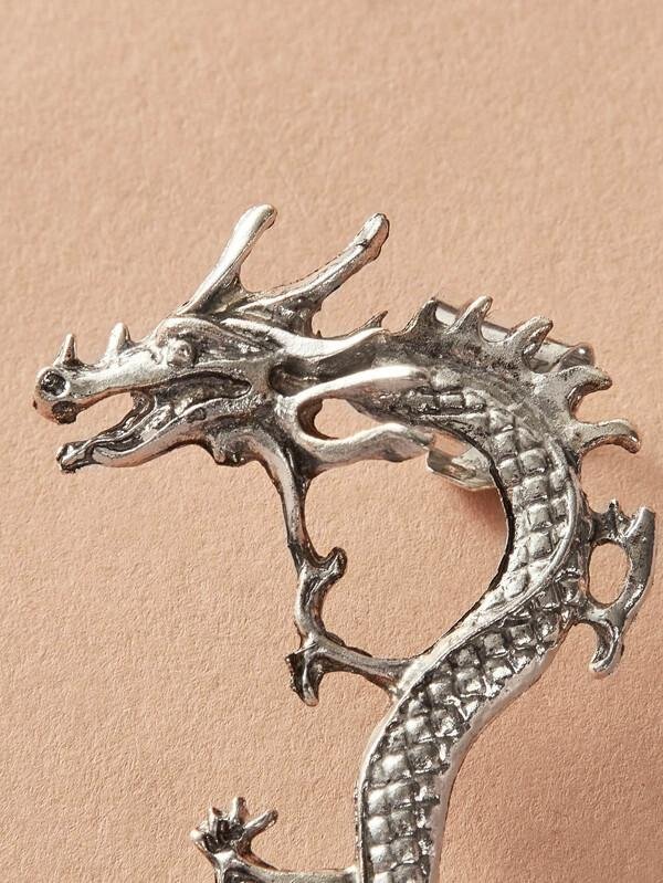 1pc Dragon Shaped Ear Cuff - INS | Online Fashion Free Shipping Clothing, Dresses, Tops, Shoes