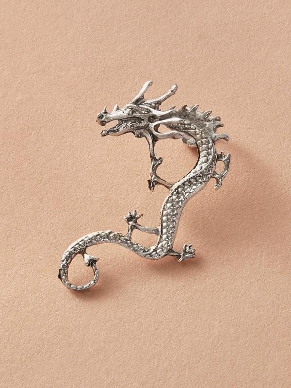 1pc Dragon Shaped Ear Cuff - INS | Online Fashion Free Shipping Clothing, Dresses, Tops, Shoes