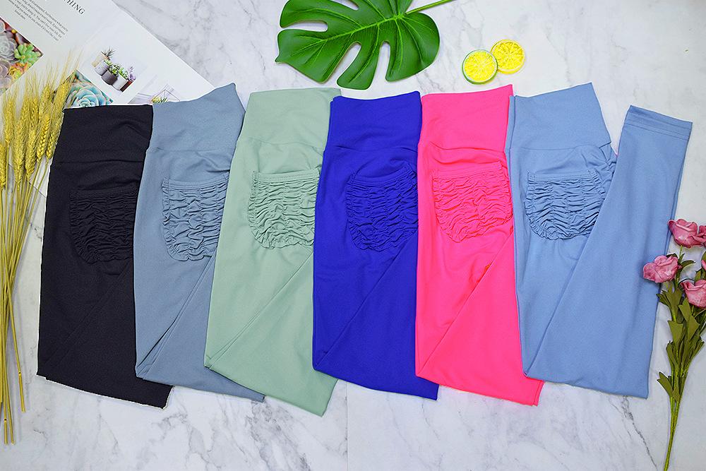 10 Colors Hip Lifting Hyper Flexible High-Rise Tummy Control Workout Leggings