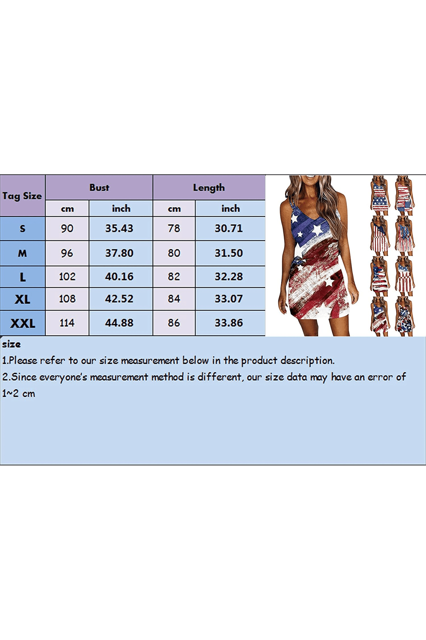 Women'S Summer Dress Independence Day Print Spaghetti Strap Mini Beach Dress with Pocket Shirt Dress String Tank Dress