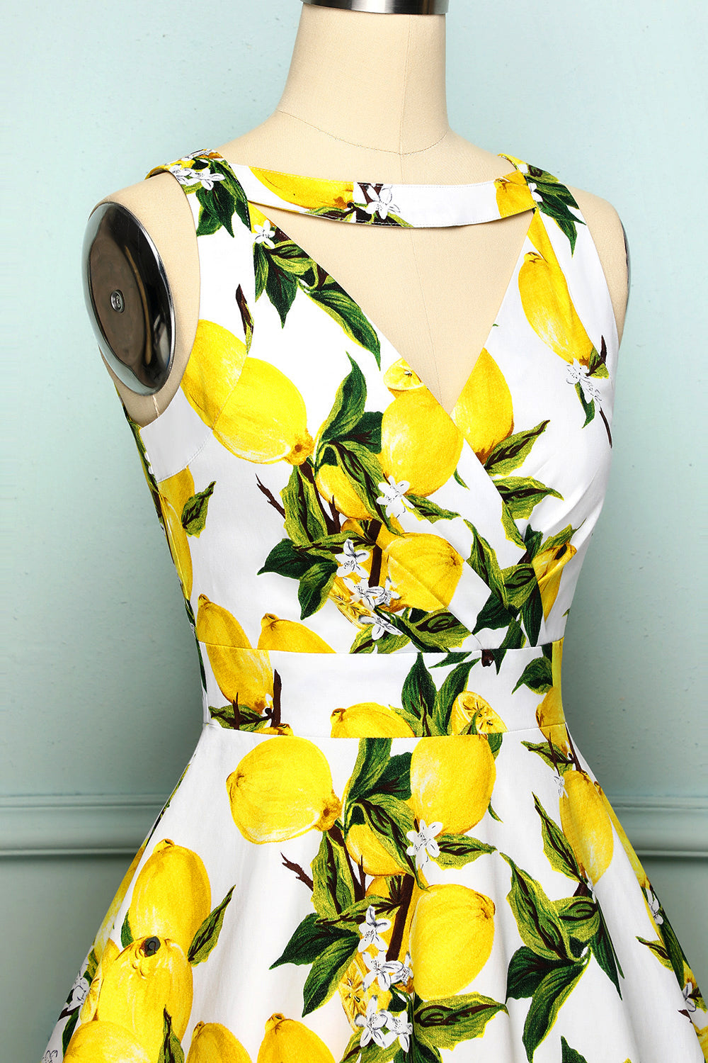 1950s Lemon Dress