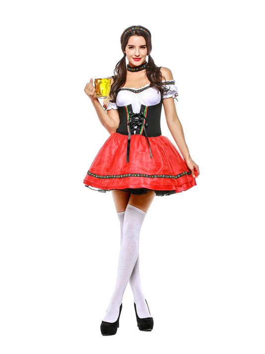 Womens Dress Oktoberfest Fraulein Costume