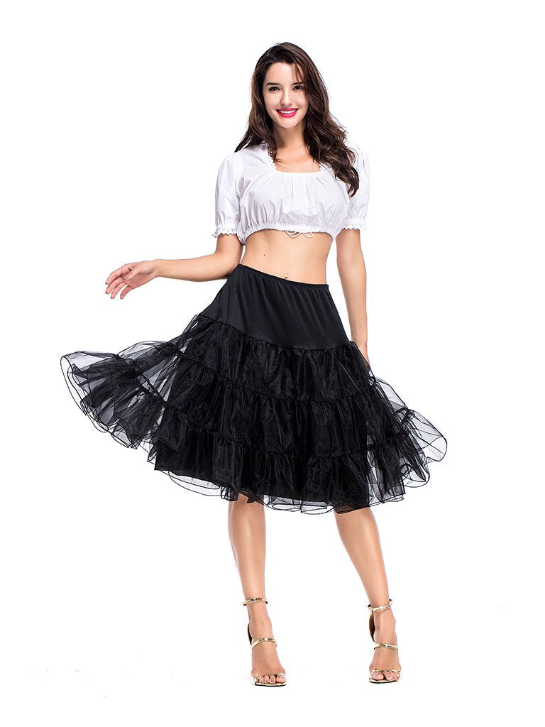 Womens White Top Oktoberfest Fraulein Costume