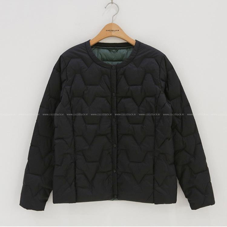 Women's Winter Coats Round Neck Duck Down Short Jacket Outfits