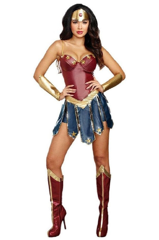 Womens Wonder Woman Halloween Costume All Sizes