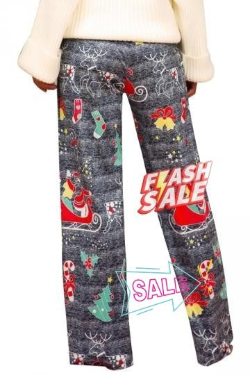 Womens Santa Pajama Lounge Pants