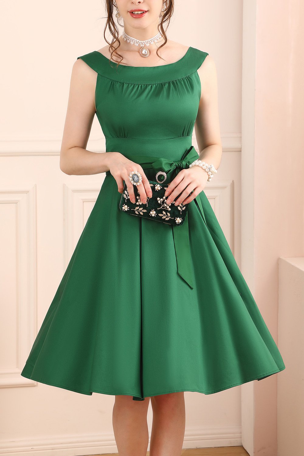 1950s Swing Pinup Dress