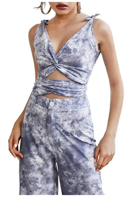 Women's Tie Dye Lazy Hot Girl Dress