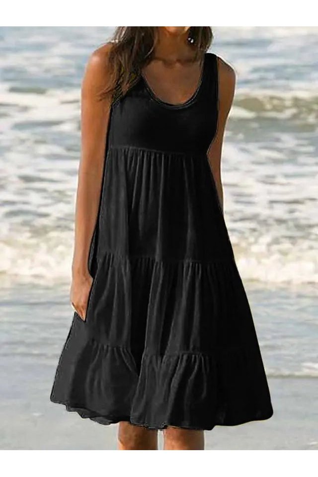 Women's Vacation Tank Top Dress