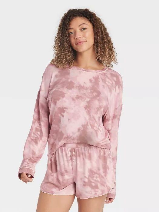 Women's Tie-Dye Pajama Set