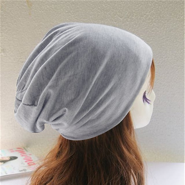 Women's Stylish Beanie Slouchy Dailywear Knitted Pure Color Comfort Winter Hat