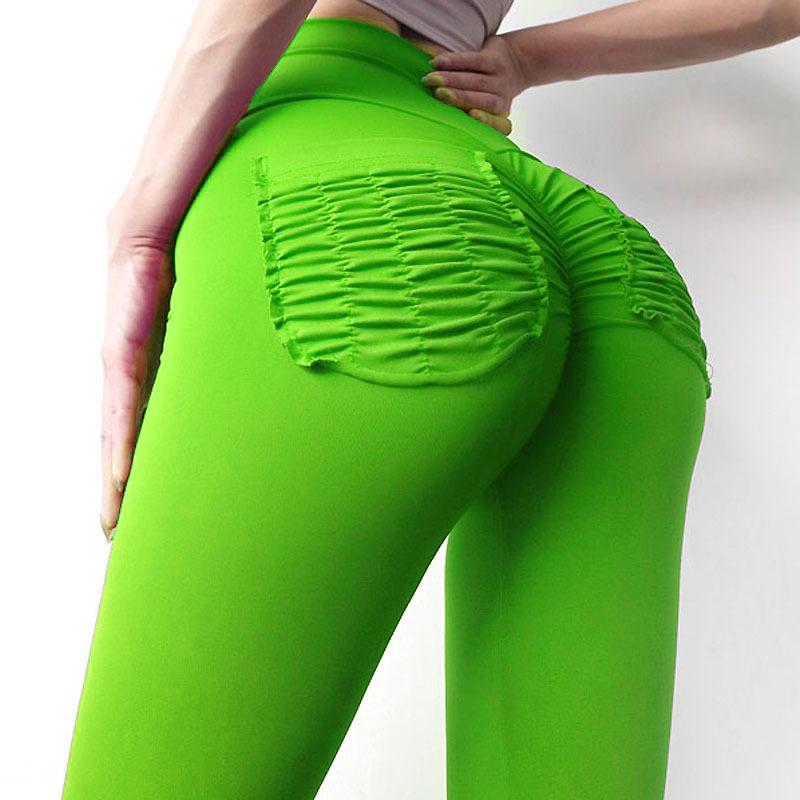 10 Colors Hip Lifting Hyper Flexible High-Rise Tummy Control Workout Leggings