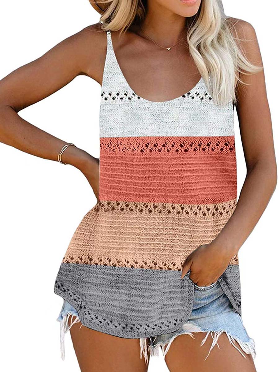 Women's Tops Loose Knit Sweater Plus Size Casual Sleeveless Camisole