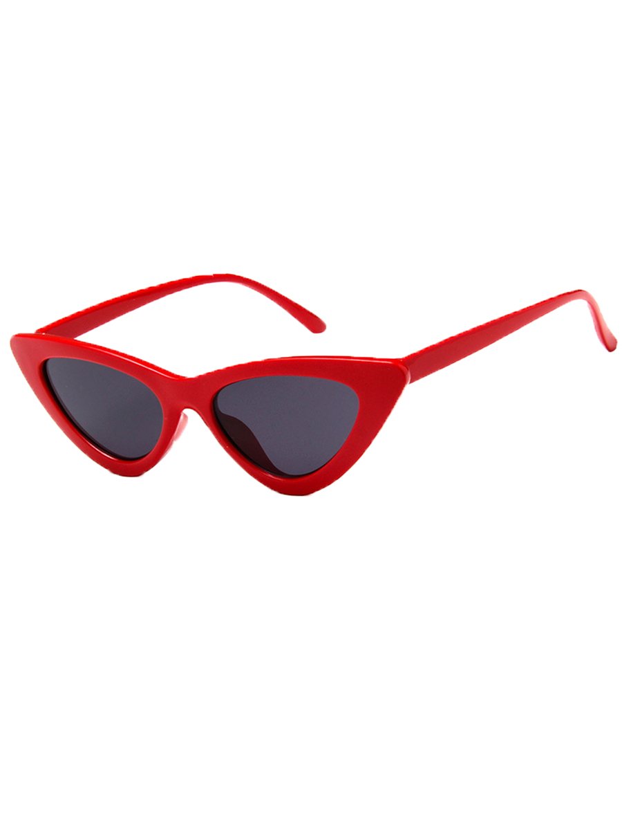 Women's Sunglasses Retro Triangle Tinted Lens Casual Cat Eye Sunglass