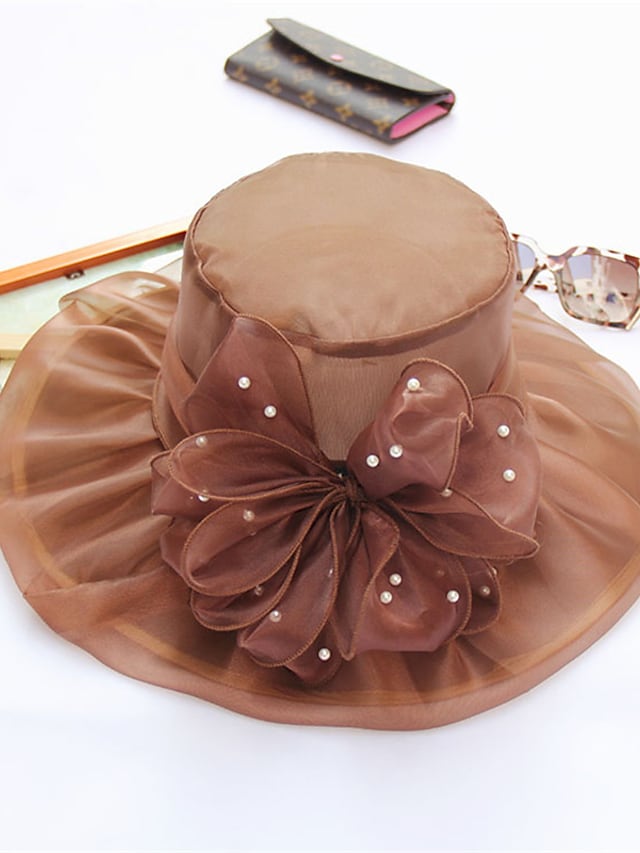 Women's Stylish Sun Hat Home Street Dailywear Sequins Flower Comfort Hat