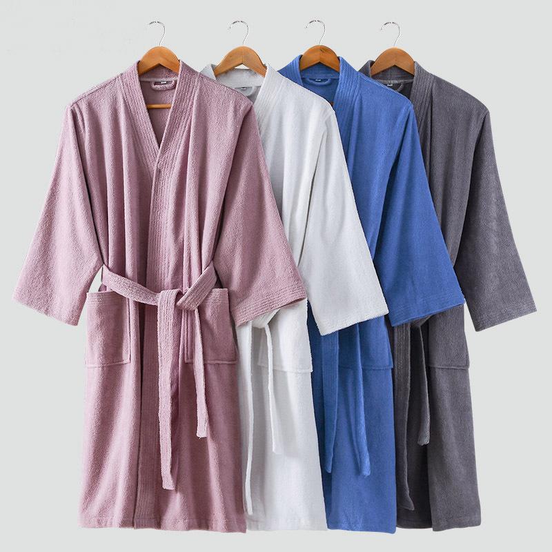 Zip Front Plush Knit Robe