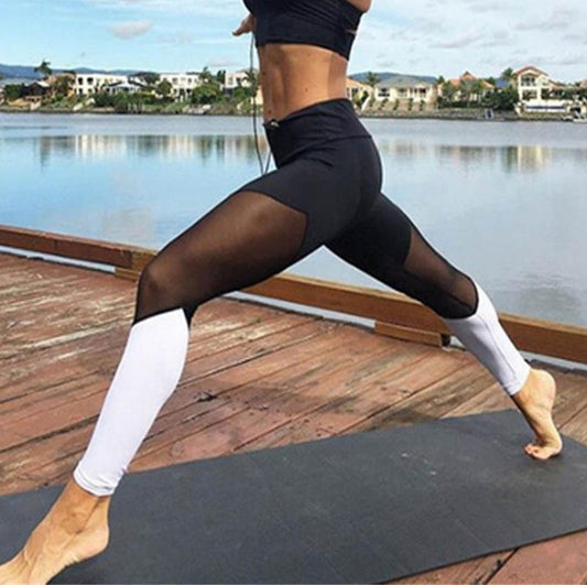 Workout leggings - Mesh effect - 2 colors