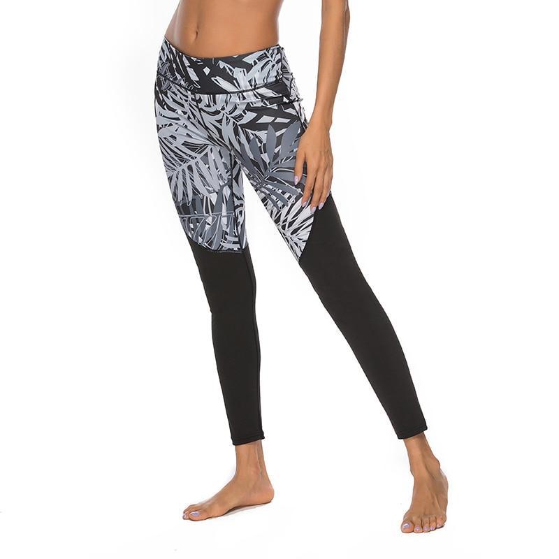 Workout leggings - Orphea black - High waist