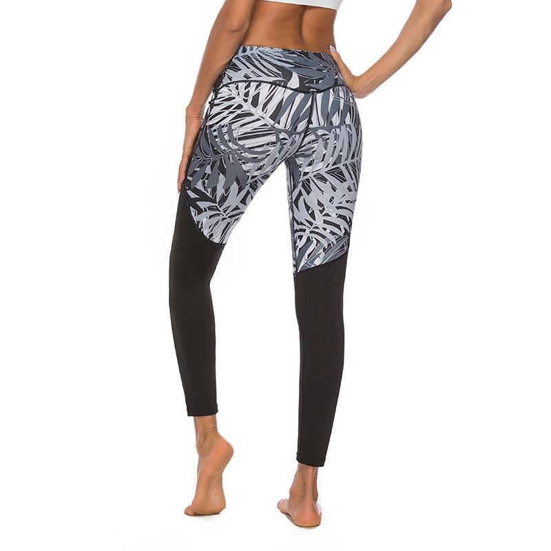 Workout leggings - Orphea black - High waist