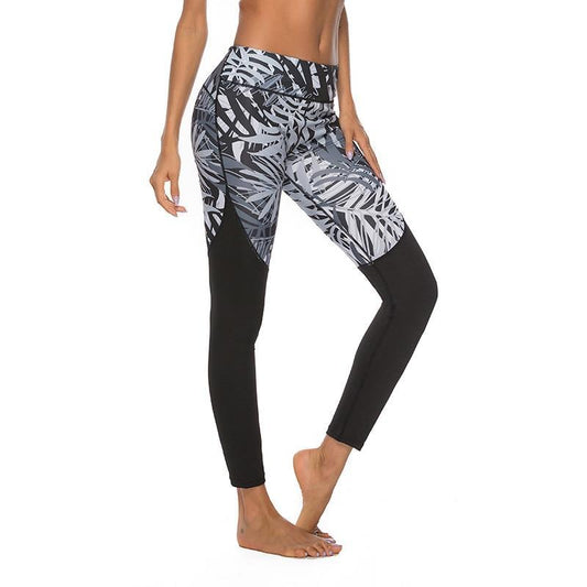 Workout leggings - Orphea black - High waist