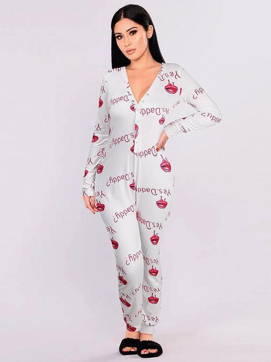 Women's Slimming One Piece Pajamas - INS | Online Fashion Free Shipping Clothing, Dresses, Tops, Shoes