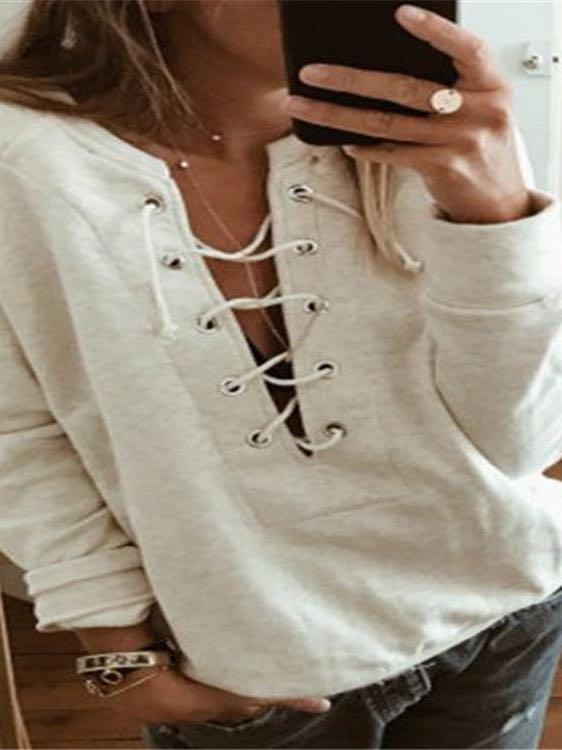 Women's Stylish Long Sleeved Sweater - INS | Online Fashion Free Shipping Clothing, Dresses, Tops, Shoes