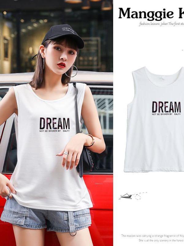 Women's Stylish Printed Summer Tank Top - INS | Online Fashion Free Shipping Clothing, Dresses, Tops, Shoes