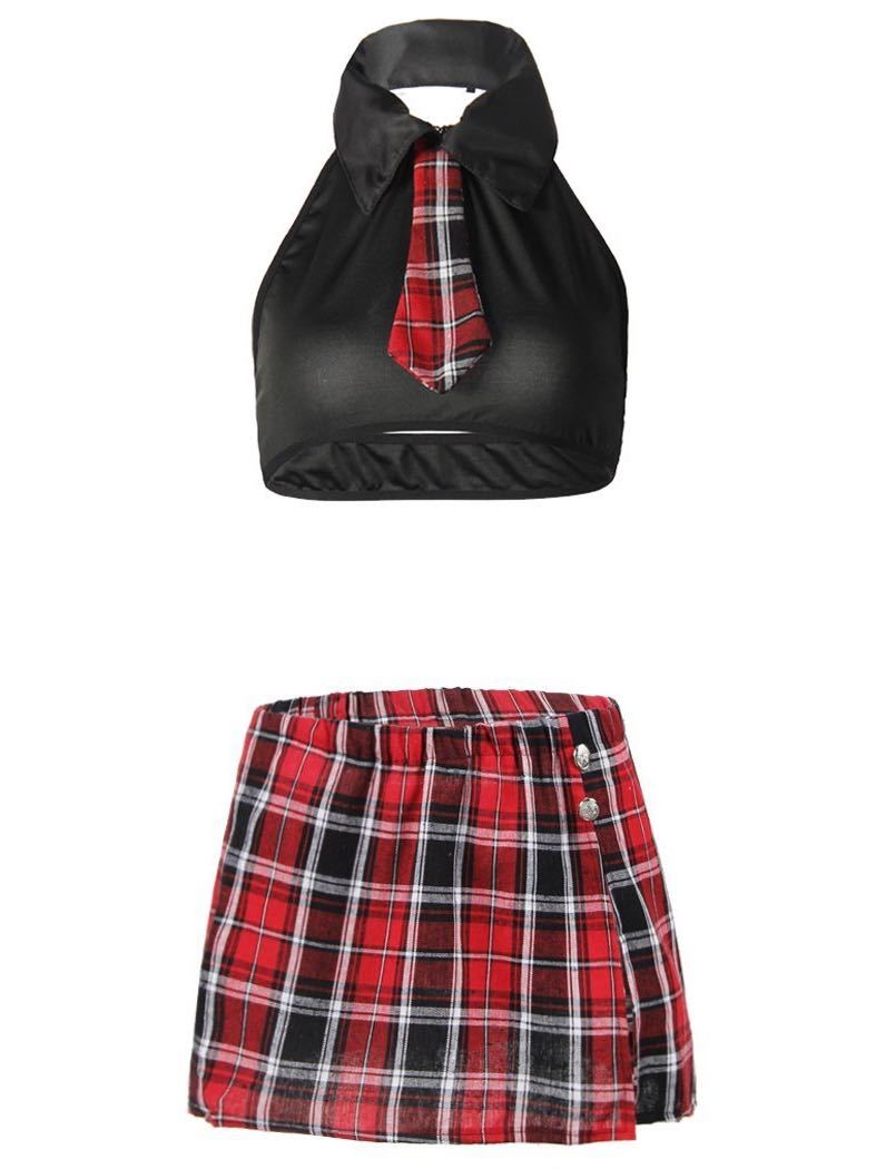 Women's Super Short Mini Plaid Skirt With Tie - INS | Online Fashion Free Shipping Clothing, Dresses, Tops, Shoes