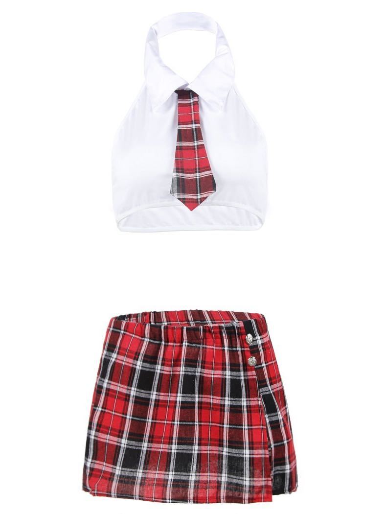 Women's Super Short Mini Plaid Skirt With Tie - INS | Online Fashion Free Shipping Clothing, Dresses, Tops, Shoes