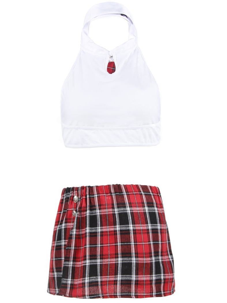 Women's Super Short Mini Plaid Skirt With Tie - INS | Online Fashion Free Shipping Clothing, Dresses, Tops, Shoes