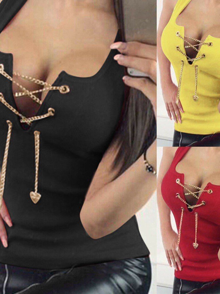 Women's Tight Sleeveless Top - INS | Online Fashion Free Shipping Clothing, Dresses, Tops, Shoes