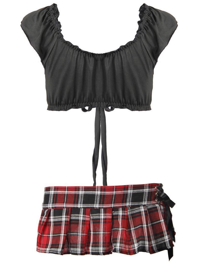 Women's Ultra Short Plaid Skirt With Bow - INS | Online Fashion Free Shipping Clothing, Dresses, Tops, Shoes