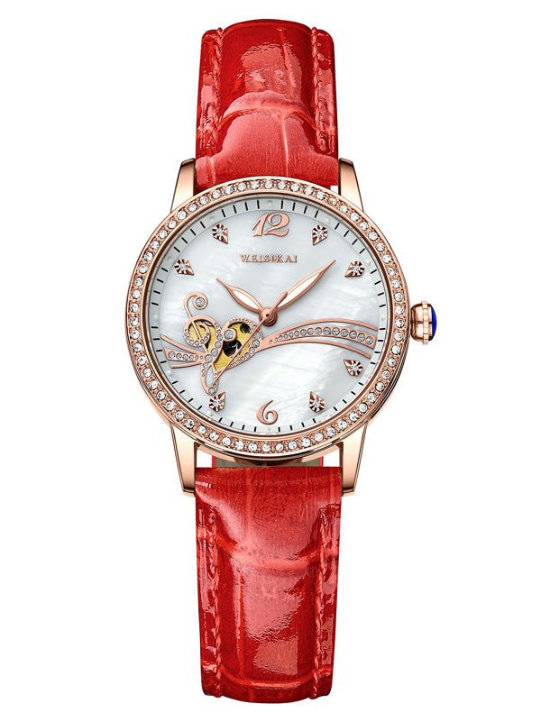 Women's Watches Note Diamond Fashion Waterproof Watch - Watches - Instastyled | Online Fashion Free Shipping Clothing, Dresses, Tops, Shoes - 24/03/2022 - All Accs & Jewelry - color-big_red