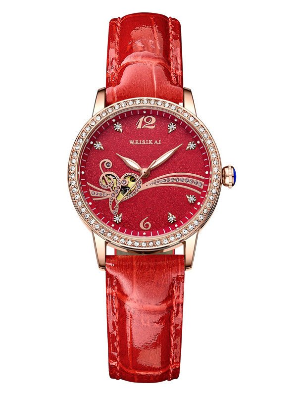 Women's Watches Note Diamond Fashion Waterproof Watch - Watches - Instastyled | Online Fashion Free Shipping Clothing, Dresses, Tops, Shoes - 24/03/2022 - All Accs & Jewelry - color-big_red