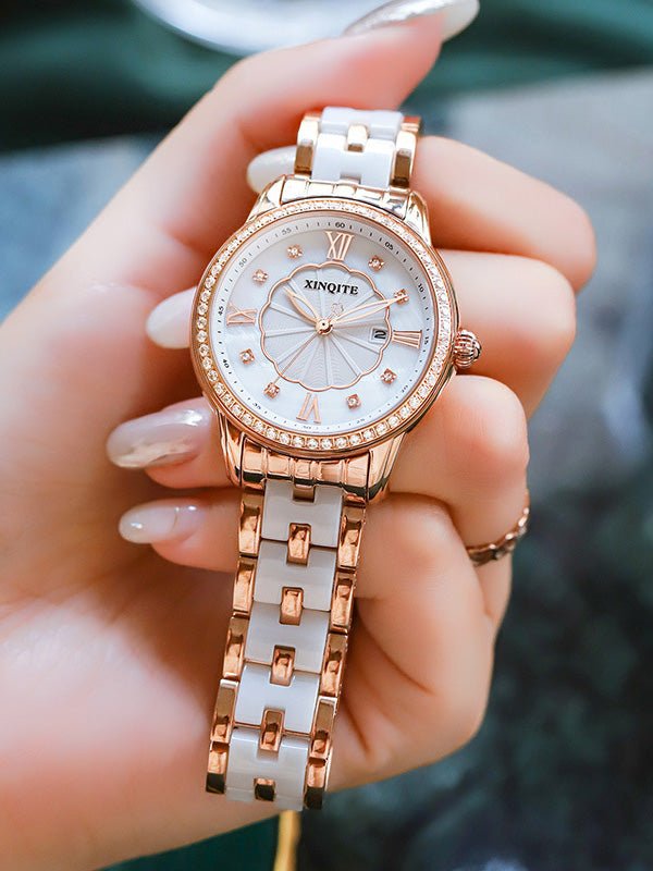 Women's Watches Simple Diamond Luminous Waterproof Watch - Watches - Instastyled | Online Fashion Free Shipping Clothing, Dresses, Tops, Shoes - 24/03/2022 - All Accs & Jewelry - color-gold