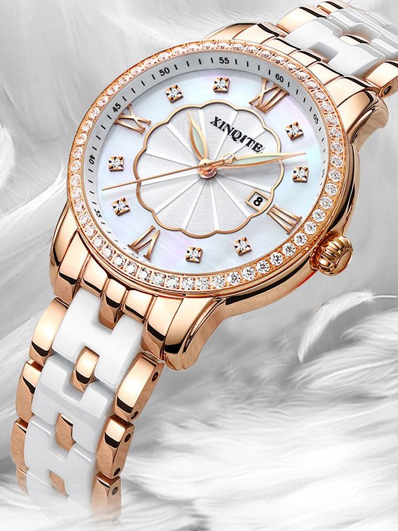 Women's Watches Simple Diamond Luminous Waterproof Watch - Watches - Instastyled | Online Fashion Free Shipping Clothing, Dresses, Tops, Shoes - 24/03/2022 - All Accs & Jewelry - color-gold