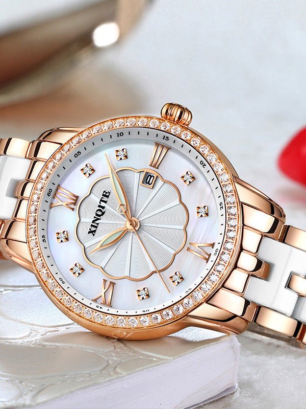 Women's Watches Simple Diamond Luminous Waterproof Watch - Watches - Instastyled | Online Fashion Free Shipping Clothing, Dresses, Tops, Shoes - 24/03/2022 - All Accs & Jewelry - color-gold