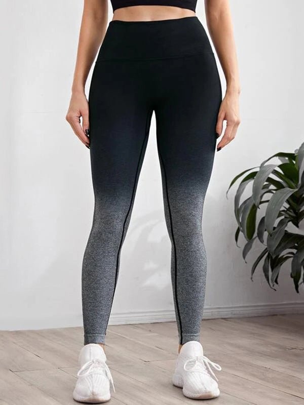 Women's Yoga Pants Gradient Sports Running Yoga Pants - Activewear - Instastyled | Online Fashion Free Shipping Clothing, Dresses, Tops, Shoes - 22/02/2022 - 40-50 - Activewear