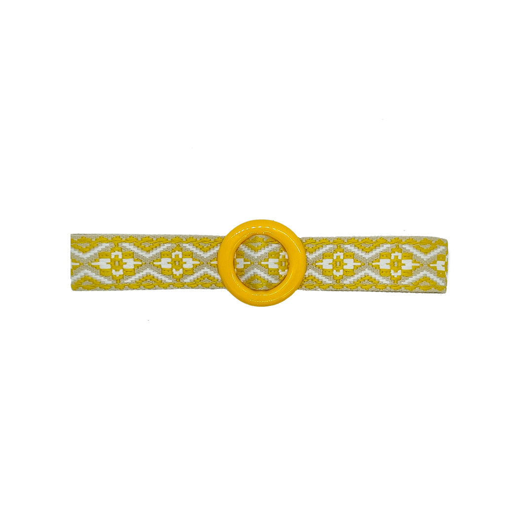 Woven Belt - Yellow