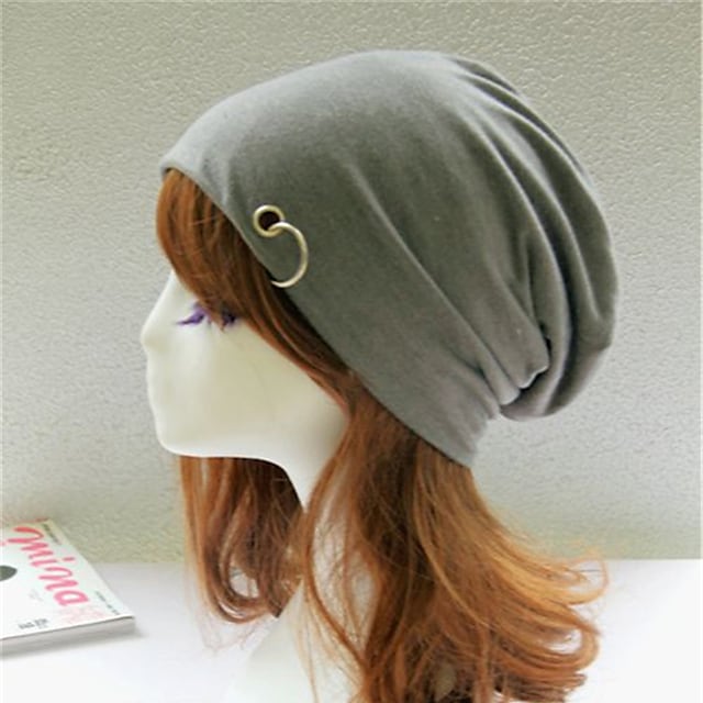 Women's Stylish Beanie Slouchy Dailywear Knitted Pure Color Comfort Winter Hat