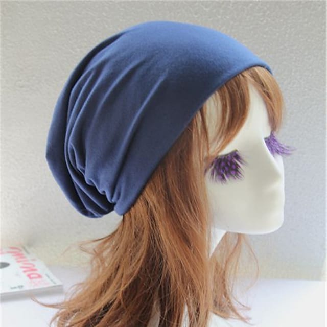 Women's Stylish Beanie Slouchy Dailywear Knitted Pure Color Comfort Winter Hat