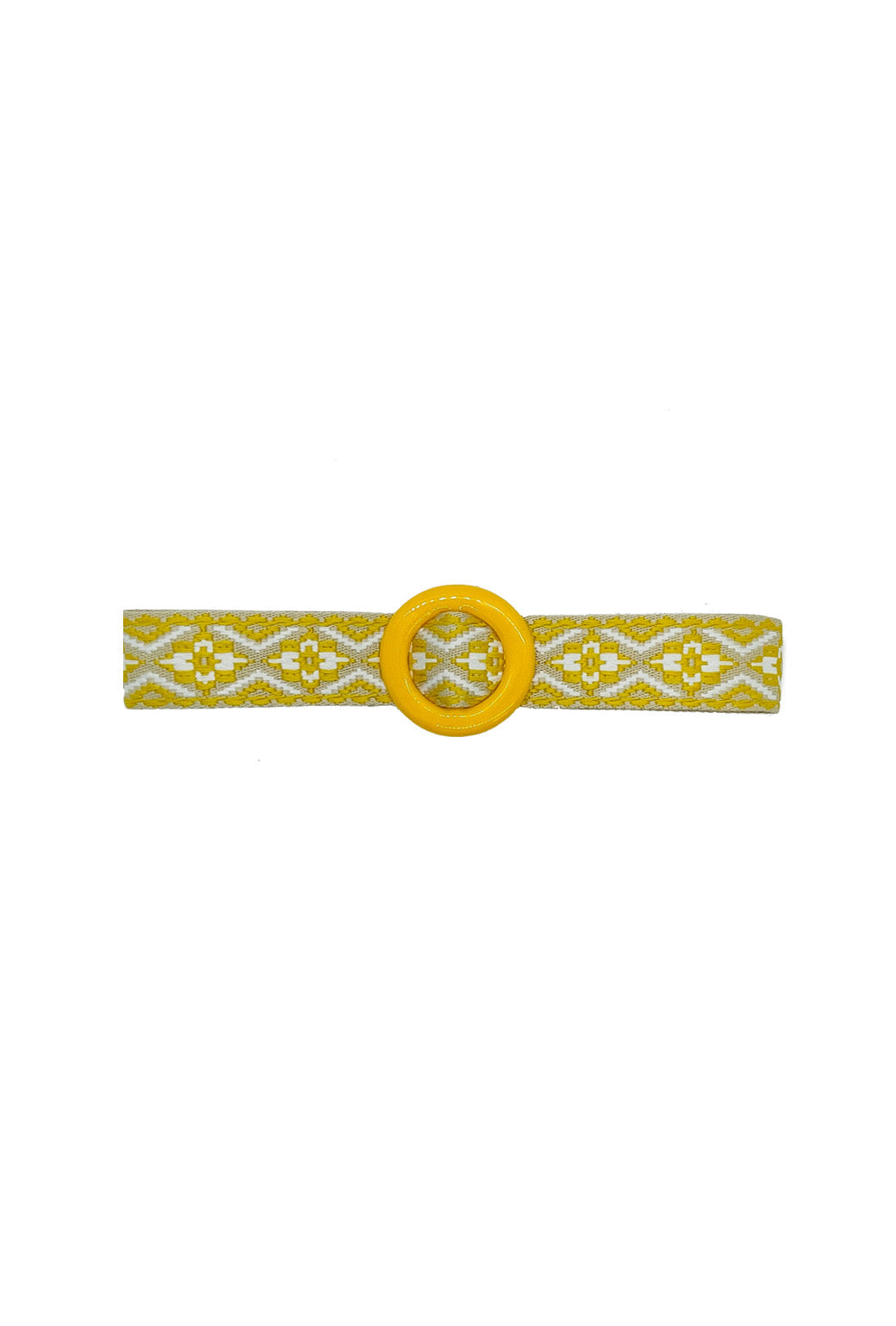 Woven Belt - Yellow