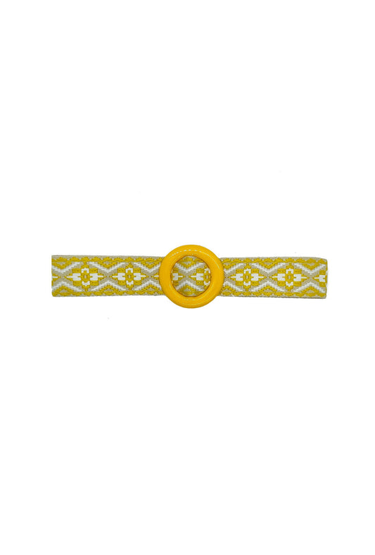 Woven Belt - Yellow