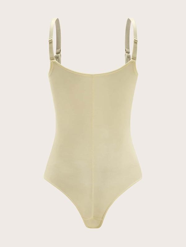 Zip Front Shapewear Bodysuit - INS | Online Fashion Free Shipping Clothing, Dresses, Tops, Shoes